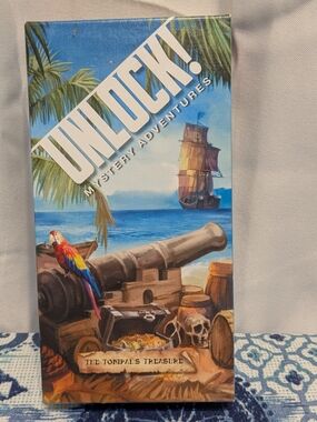 Unlock! Mystery Adventures: The Tonipal's Treasure - COMPLETE Tropical Blue Box